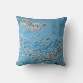 SANIBEL CAPTIVA ISLAND FLORIDA THROW PILLOW
