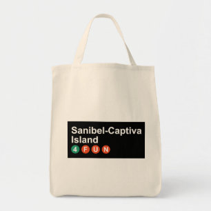 Sanibel-Captive Grocery Tote Bag
