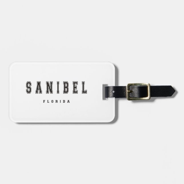 Sanibel Florida Luggage Tag (Front Horizontal)