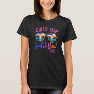 Sanibel Island 2023 Girls Trip Sunglasses Summer G T-Shirt