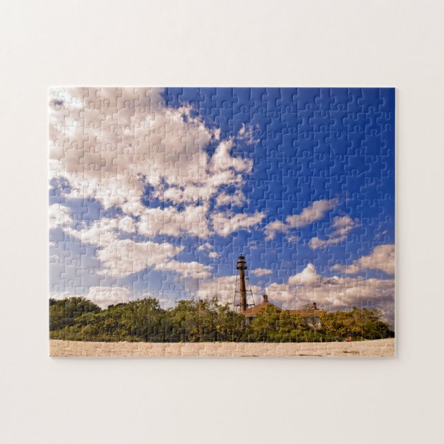 Sanibel Island Blue Skies - 11x14 - 252 pcs. Jigsaw Puzzle (Horizontal)