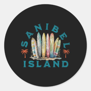 Sanibel Island Classic Round Sticker