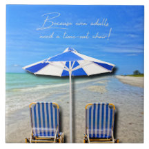 Sanibel Island Florida Beach Adult Time Out Chair