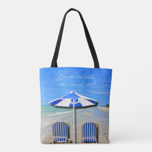 Sanibel Island Florida Beach Adult Time Out Chair Tote Bag