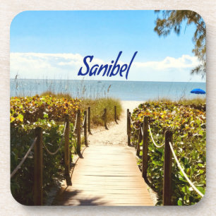 Sanibel Island Florida Beach Ocean Coaster