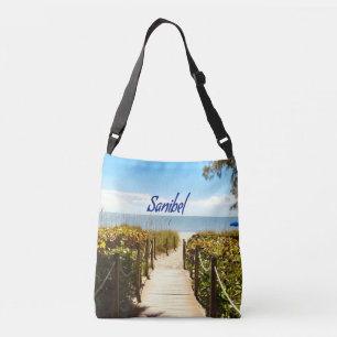 Sanibel Island Florida Beach Ocean Crossbody Bag