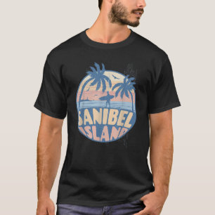 Sanibel Island Florida Beach Surf Summer Vacation T-Shirt
