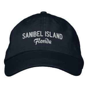 Sanibel Island Florida Embroidered Baseball Hat