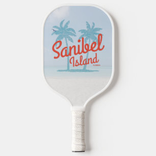 Sanibel Island Florida Gulf Coast Souvenir Pickleball Paddle
