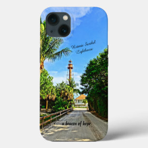 Sanibel Island Florida Lighthouse Beacon of Hope  iPhone 13 Case