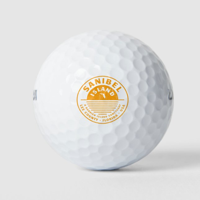 Sanibel Island Golf Balls (Front)