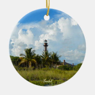 Sanibel Lighthouse Christmas Ornament