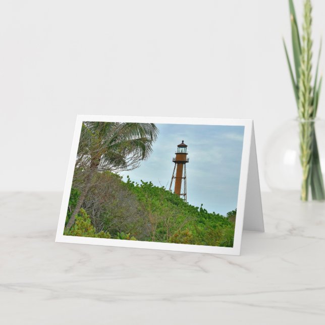 Sanibel Lighthouse Note Card (Front)