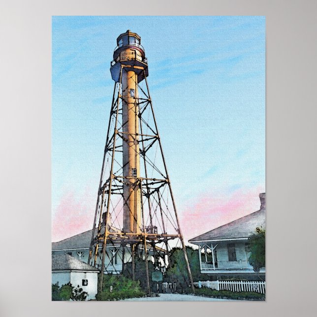 sanibel lighthouse poster (Front)