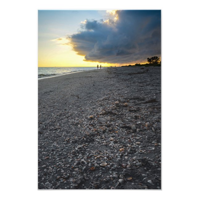 Sanibel Sunset Photo Print (Front)