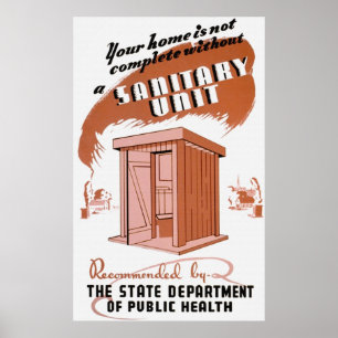 Sanitary Unit Poster