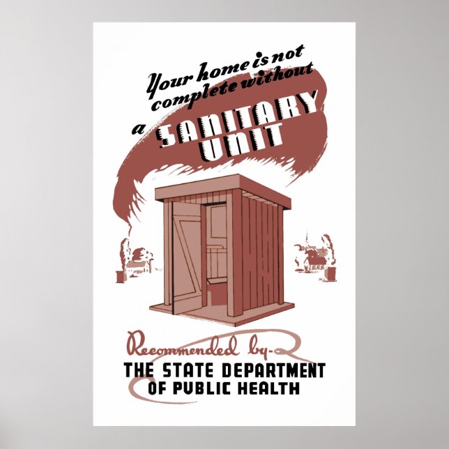 Sanitary Unit Poster (Front)
