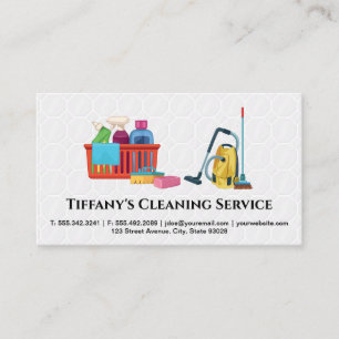Sanitising Supplies   Tiles Business Card