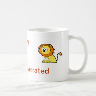 Sanity is overrated coffee mug