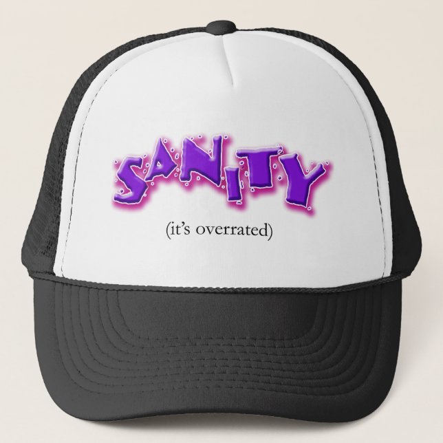 Sanity Trucker Hat (Front)