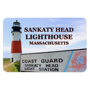 Sankaty Head Lighthouse, Nantucket MA Flex Magnet