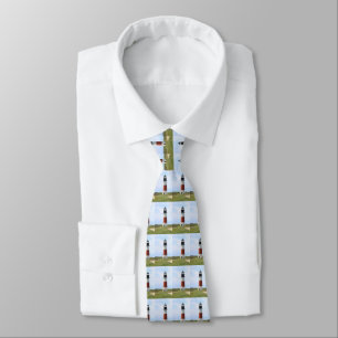 Sankaty Head Lighthouse, Nantucket MA Mens Tie