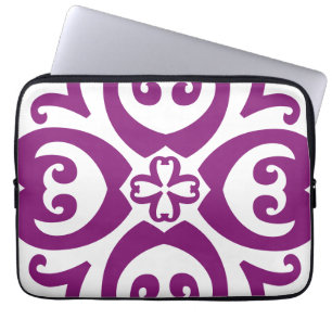 Sankofa Adinkra Mandala - African Heritage Laptop Sleeve