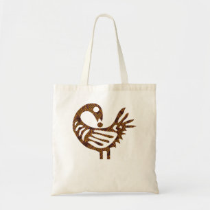 Sankofa Bird Simple Pattern Afrocentric Adinkra Sy Tote Bag
