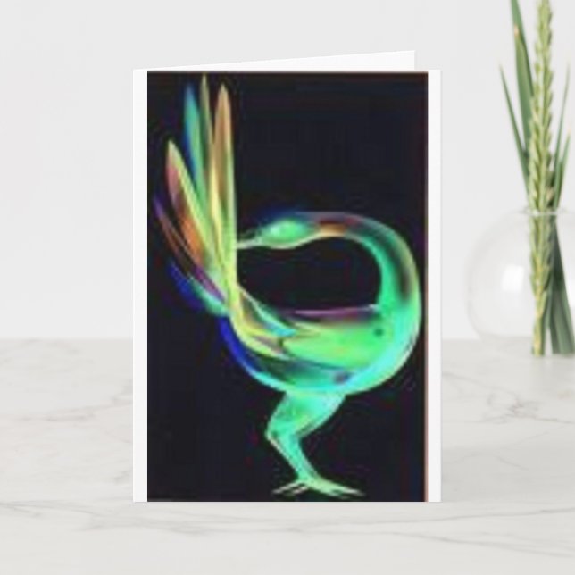 Sankofa birds card (Front)