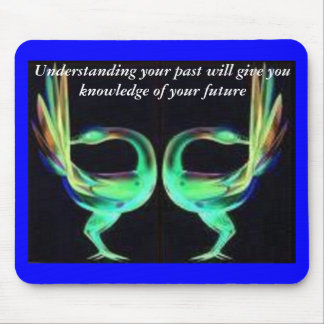 Sankofa birds mouse pad