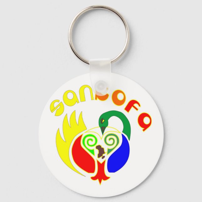 SANKOFA KEY RING (Front)