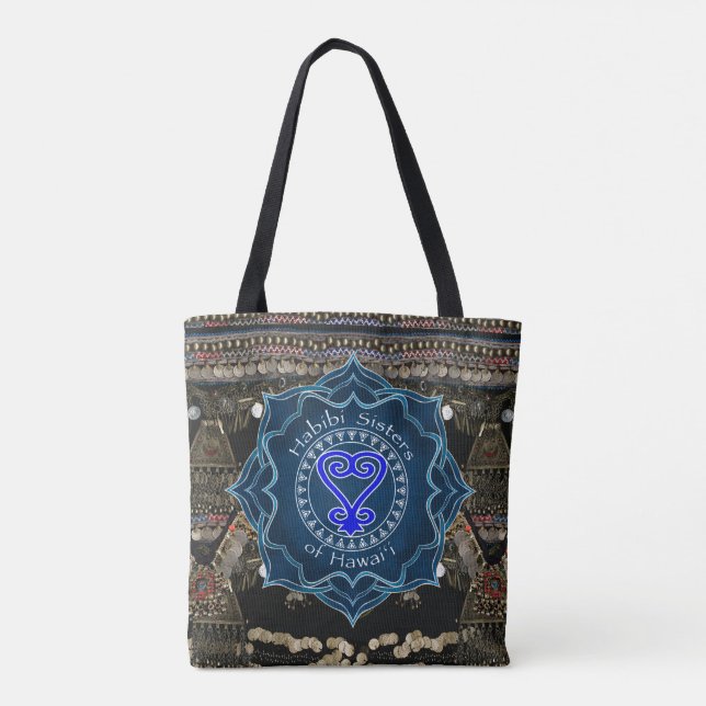 Sankofa Kuchi Belly Dance Tote Bag (Back)