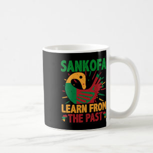 Sankofa Symbol And Adinkra Ghana For Black History Coffee Mug