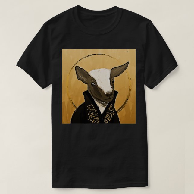 Sankt Milo Shadow and Bone Goat T-Shirt (Design Front)