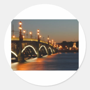 Sankt Petersburg 78 Classic Round Sticker