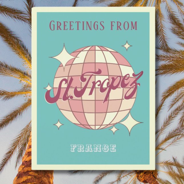 Sankt St Tropez France retro Postcard (Creator Uploaded)