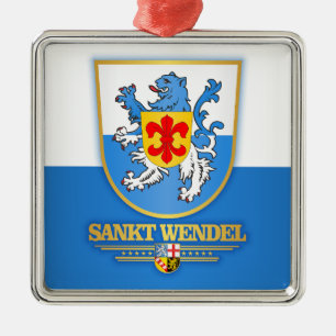 Sankt Wendel Kreis COA Shirts Metal Ornament