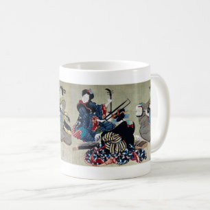 Sankyoku Gasso-zu , Katsushika Oi Coffee Mug