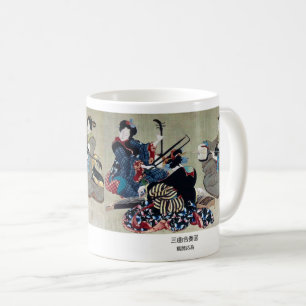 Sankyoku Gasso-zu , Katsushika Oi Coffee Mug