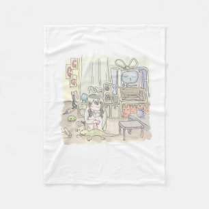 Sanna Nagare Fleece Blanket