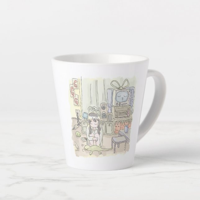 Sanna Nagare Latte Mug (Right Angle)
