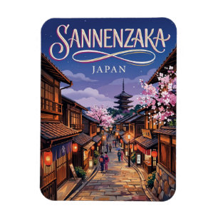 Sannenzaka Slope Japan Magnet