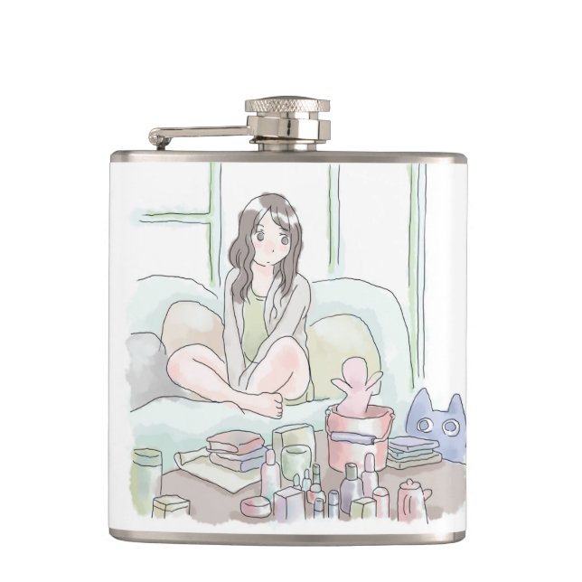 Sanni Ji Hip Flask (Front)