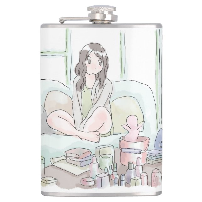 Sanni Ji Hip Flask (Front)