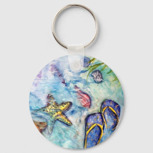 SANNIBELSANDLES KEY RING