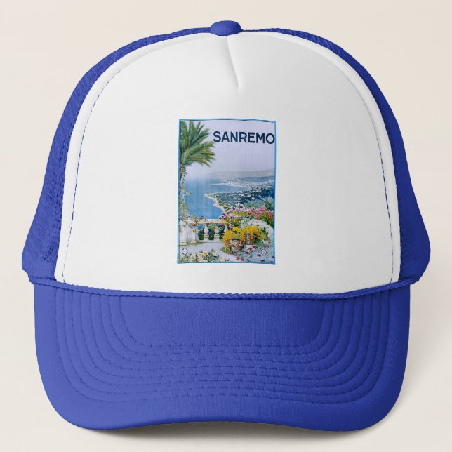 Sanremo, Italy Hat (Front)