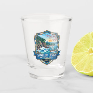 Sanriku Fukko National Park Japan Shot Glass