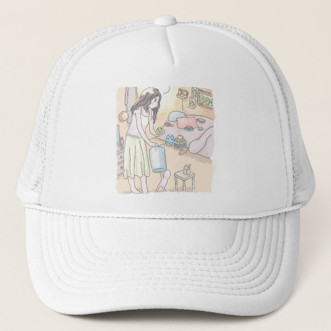 Sanriku lottery trucker hat (Front)