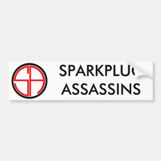 Sans Crosshairs, SPARKPLUGASSASSINS Bumper Sticker