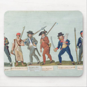 Sans Culotte Lighting his Pipe Mouse Pad